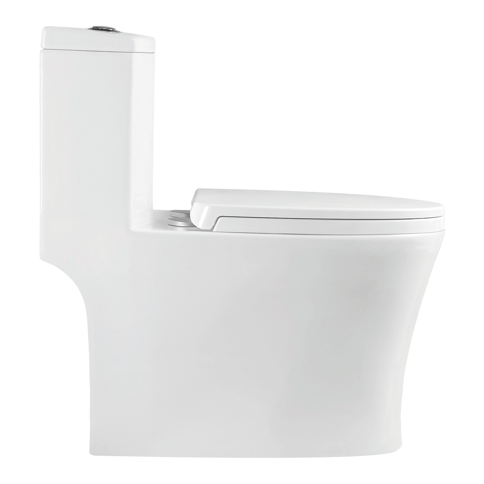 VOXX-2167 Elongated High Efficiency 1-Piece Toilet- Dual Flush - Image 3